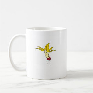 Glamourous banana, banana theme coffee mug