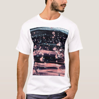 Glamourous Dark Grey Pink Spotlight T-Shirt