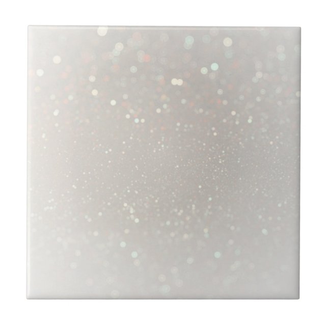 Glamourous Elegant Blank Modern Template Ceramic Tile (Front)