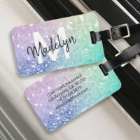 Glamourous Glitter Holograph Pretty Personalised