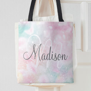 Glamourous Glitter Pink Pretty Pattern Tote Bag