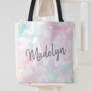 Glamourous Glitter Pink Pretty Pattern Tote Bag