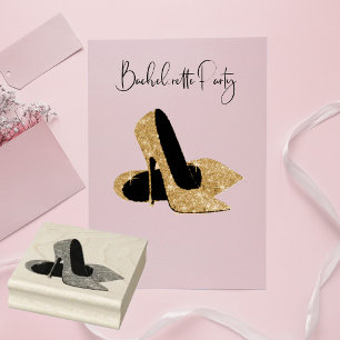 Glamourous High Heels Rubber Stamp