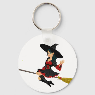 Glamourous Little Witch Key Ring