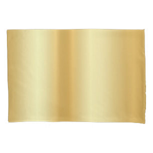 Glamourous Modern Custom Faux Gold Blank Template Pillowcase