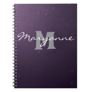 Glamourous Monogram Notebook