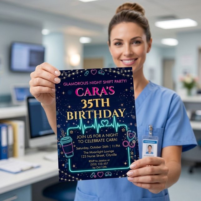 Glamourous Night Shift Nurse 35th Birthday (Creator Uploaded)