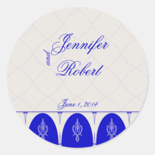 Glamourous Orient in Blue Eggshell Envelope Seal