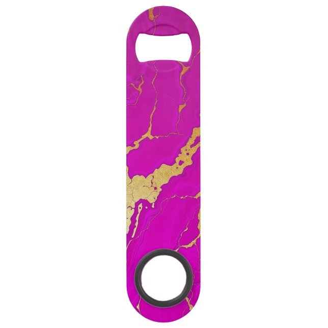 Glamourous Pink & Gold Marble (Front)