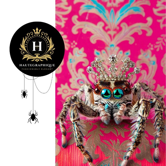 Glamourous Pink Royal Spider Artwork Tissue Paper (Creator Uploaded)