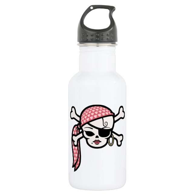 Glamourous Pirate 532 Ml Water Bottle (Front)