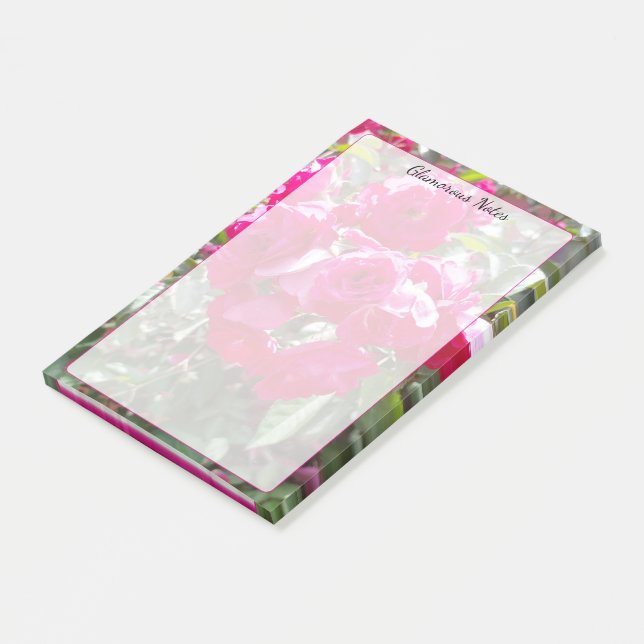 Glamourous Roses Long Post It  Post-it Notes (Angled)