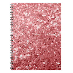 Glamourous Sparkly Pink Glitter Notebook