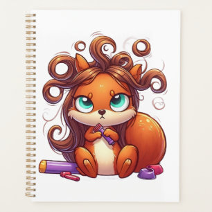 Glamourous Squirrel Hair Day Planner