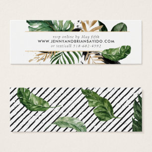 Glamourous Summer Greenery   Wedding Website RSVP