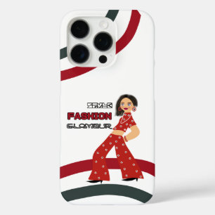 Glamourous woman iPhone 16 pro case