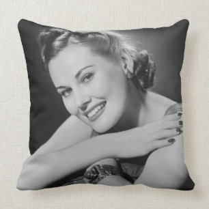 Glamourous Woman Cushion