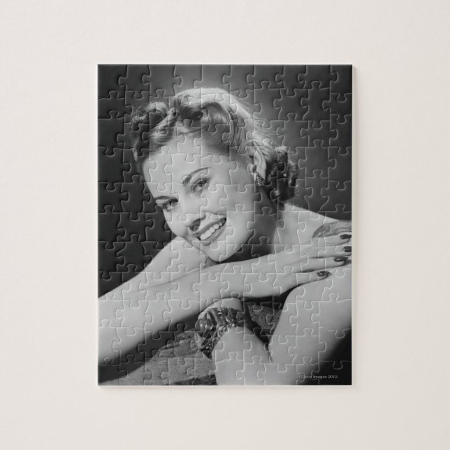 Glamourous Woman Jigsaw Puzzle (Vertical)