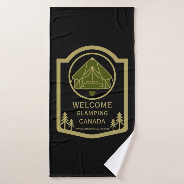 Glamping Canada Business Bath Towel (Bath Towel)