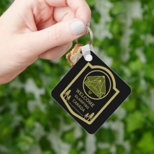 Glamping Canada Business Key Ring