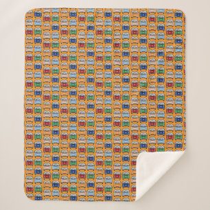 Glamping Classic Retro Campervan fandom VDub Sherpa Blanket