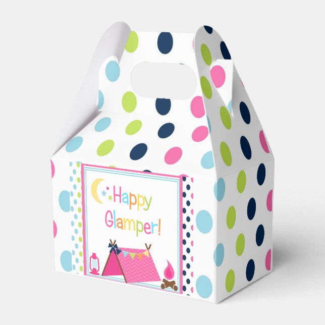 Glamping favour box (Front Side)
