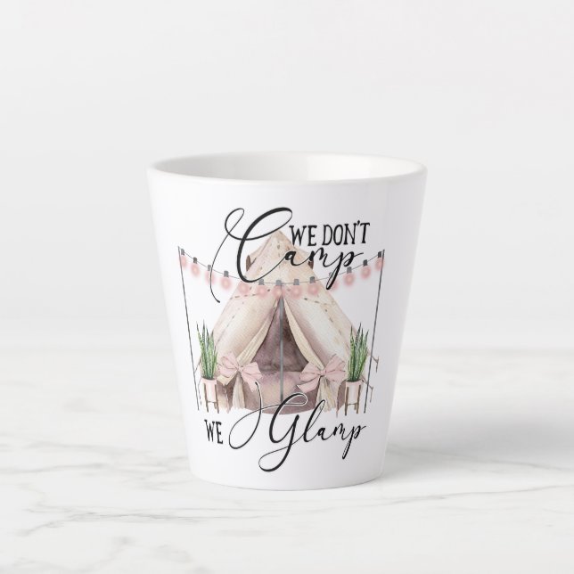 Glamping Latte Mug (Front)