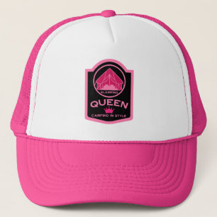 Glamping Queen Camping In Style Trucker Hat