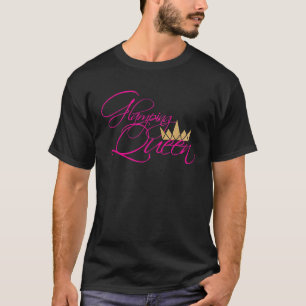 Glamping Queen Cute Glamper Camping T-Shirt