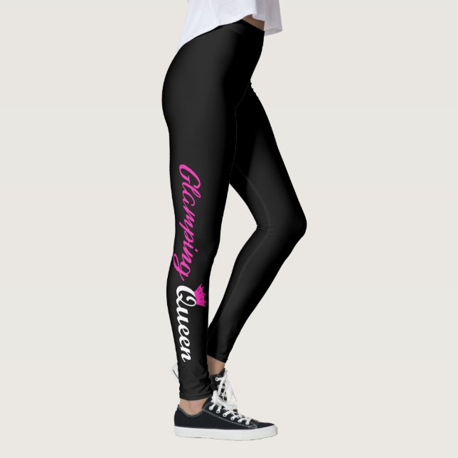 "Glamping QUEEN" Leggings (Right)