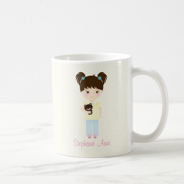 Glamping Sleepover Party Coffee Mug (Right)