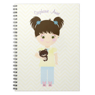 Glamping Sleepover Party Notebook