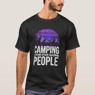 Glamping Tent Camper Clothing Outside Wildlife  Ca T-Shirt