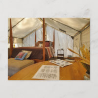 Glamping Tent Interior Cosy Camping Setup