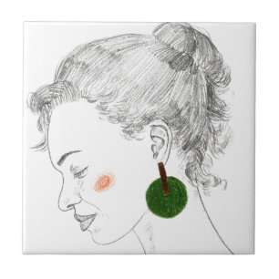 Glance Sketch Ceramic Tile