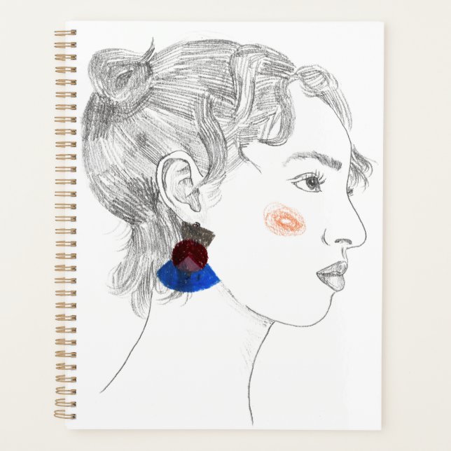 Glance Sketch - Portrait Planner (Front)