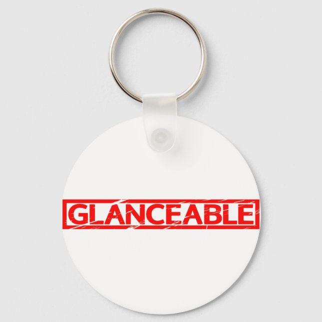 Glanceable Stamp Key Ring (Front)