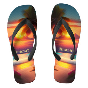 Glänzende Poster Thongs