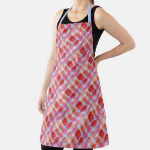 Glare from design texture background apron