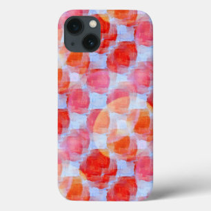 Glare from design texture background iPhone 13 case