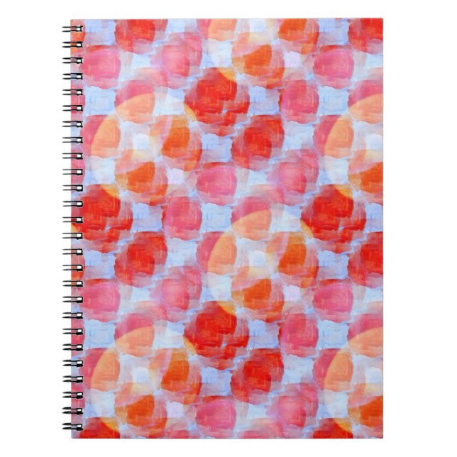 Glare from design texture background notebook (Front)