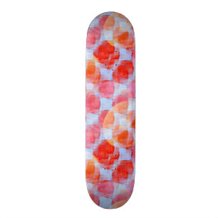 Glare from design texture background skateboard
