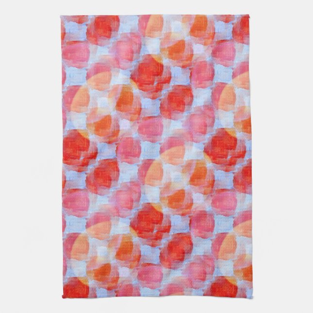 Glare from design texture background tea towel (Vertical)