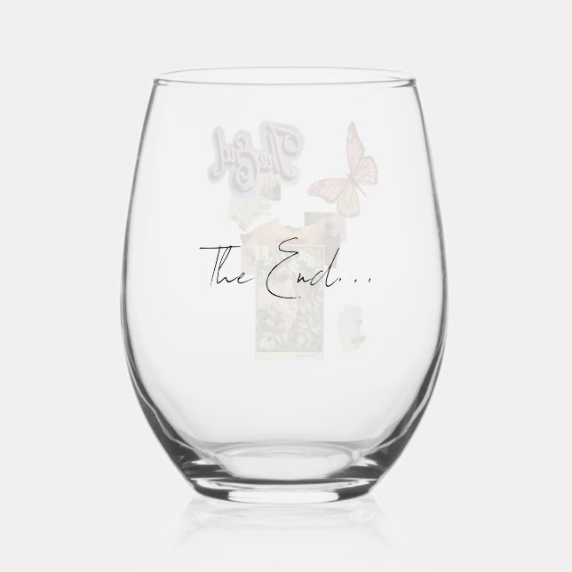 Glas Stemless Wine Glass (Back)