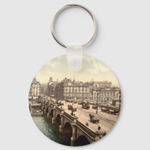 Glasgow Bridge, Glasgow, Scotland Key Ring