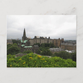 Glasgow Cathedral Skyline Postcard