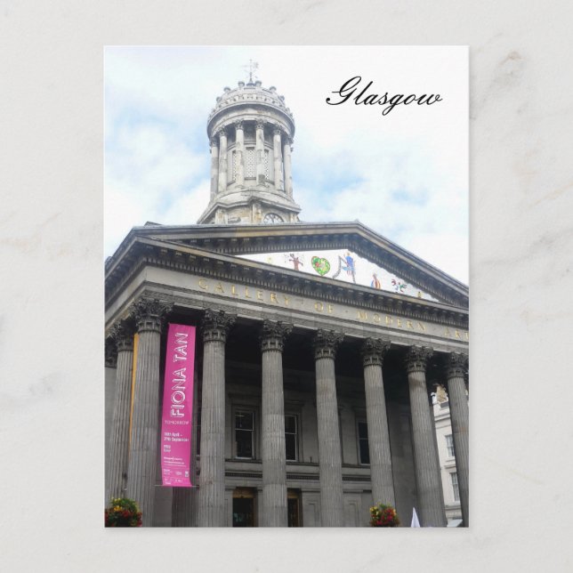 glasgow gallery modern art postcard (Front)