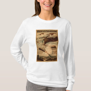 Glasgow Hot Air Balloon Circus Theatre Poster T-Shirt