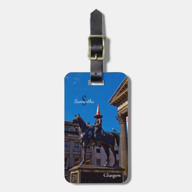 Glasgow Luggage tag (Front Vertical)
