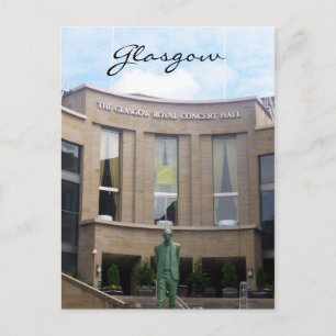 glasgow royal concert hall postcard